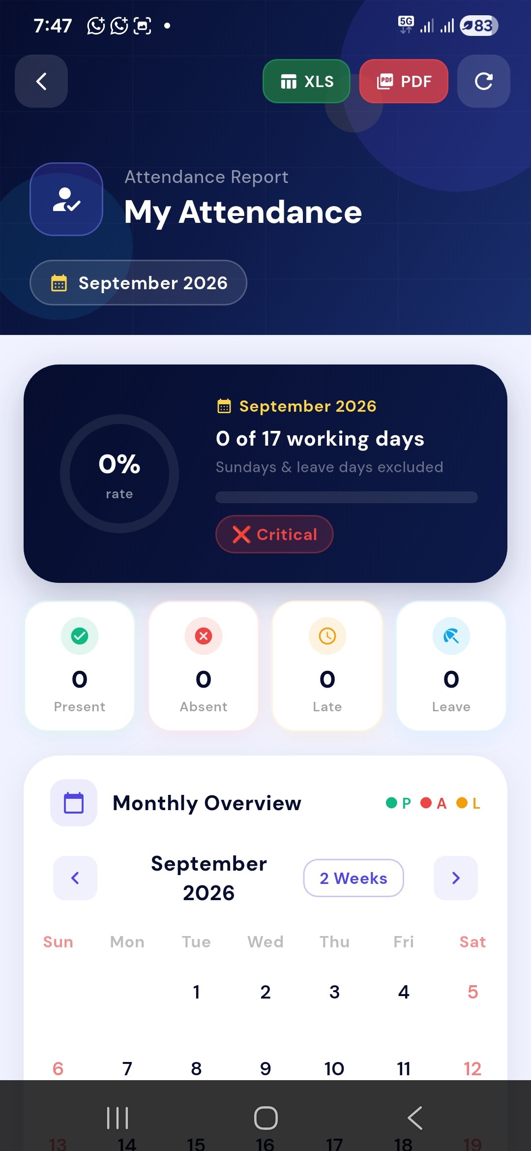 Student and Staff Attendance Reports